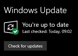 Windows Update Notice